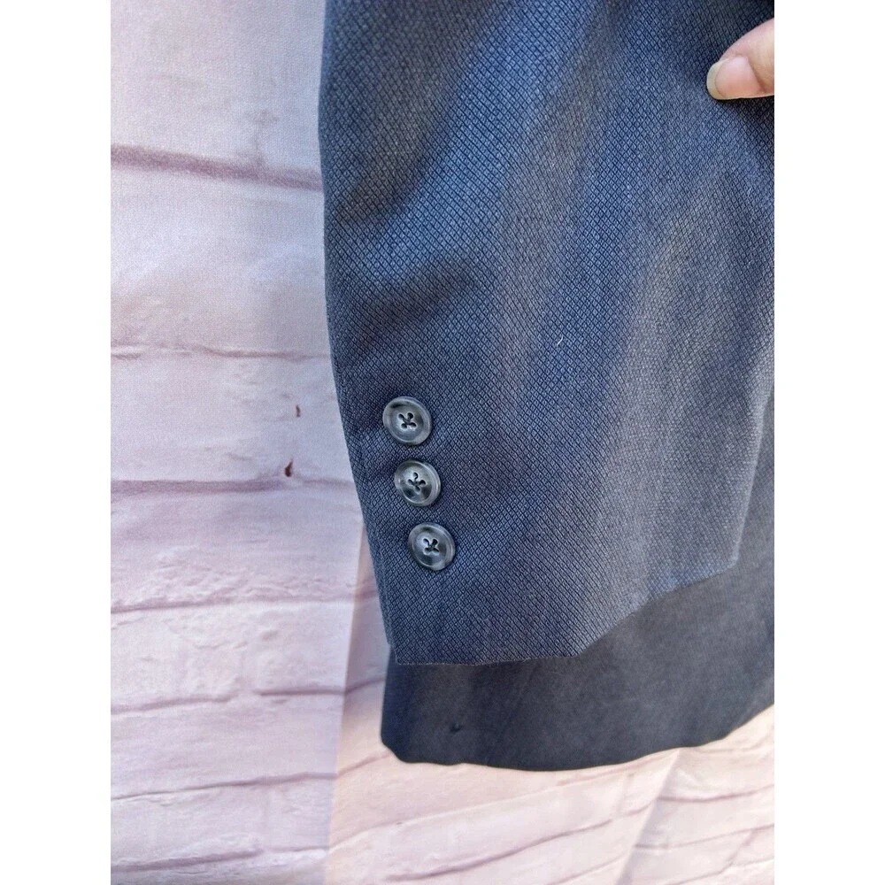 Vtg Christian Dior Monsieur Men’s  Blazer Jacket Virgin Wool USA union Made 44R